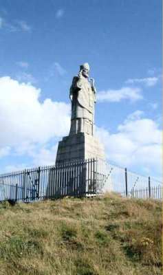 Saint Patrick's statue, Saul - Photo - Pat Devlin - CLICK FOR LARGER PICTURE
